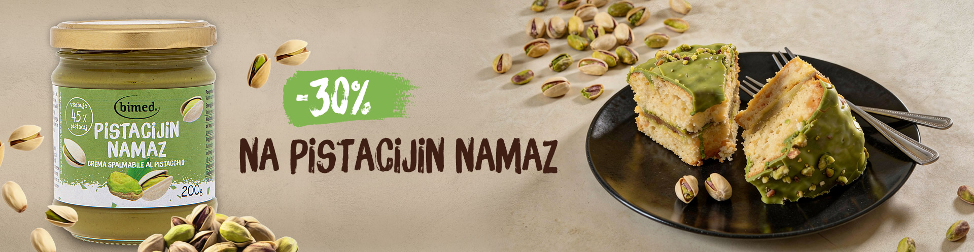 Popust na pistacijin namaz