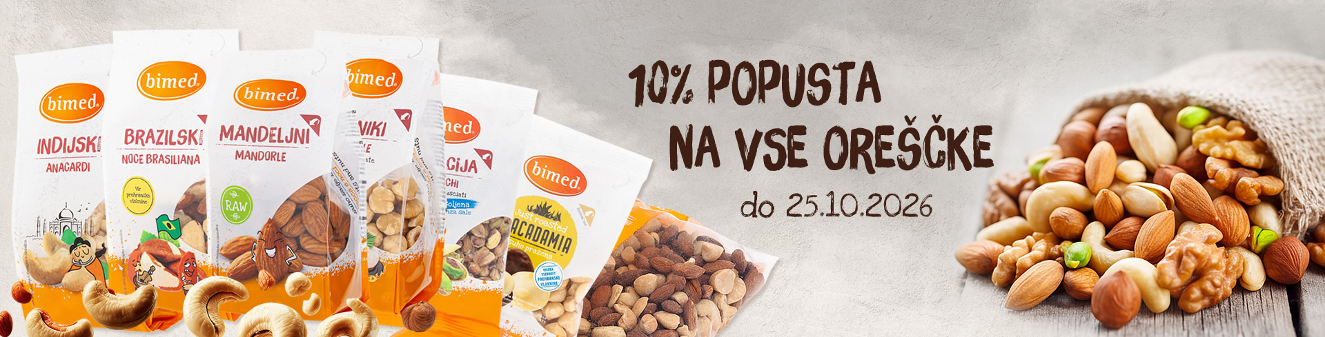Popust na oreščke