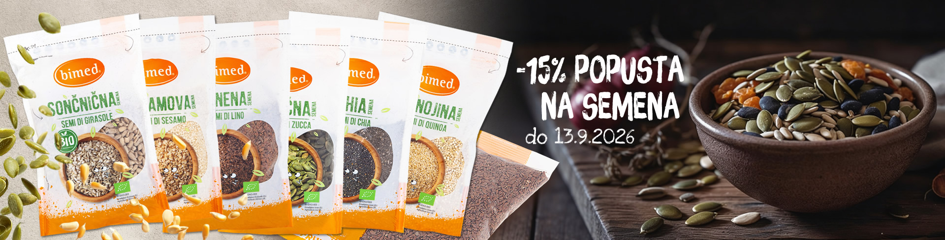 Popust na semena