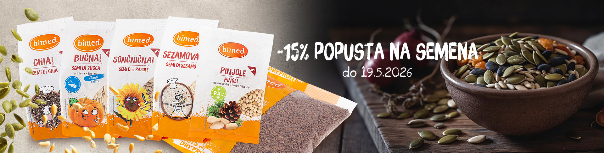 Popust na semena